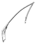 View MOLDING. Door Window Opening. Right.  Full-Sized Product Image 1 of 7