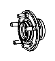 Image of Used for: HUB AND BEARING. Brake. Export, Left, Right, Right or Left, Used for: Right and Left... image for your Chrysler