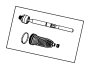 View TIE ROD KIT. Inner end. All Wheel Drive, Right Hand Drive, Right or Left.  Full-Sized Product Image