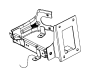 View Bracket. Radiator. Mount.  Full-Sized Product Image