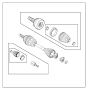 View CV Joint Boot Kit Full-Sized Product Image 1 of 10