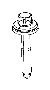 View BOLT. 6 Lobe External Head, Torx. M10x1.50x93, M12X1.75X60.42. Mounting.  Full-Sized Product Image