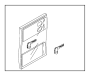 Image of KEY. Blank, Transmitter. Cut. Canada, Export, Mexico. [Keyless Go], [DO NOT. image for your 2010 Dodge Grand Caravan EXPRESS  