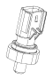 Image of SWITCH. Oil Pressure. [Diesel Engine. image for your 2009 Dodge Journey   
