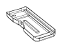 Image of BRACKET. Battery Hold Down. [DO NOT USE - SE. image for your 2000 Dodge Durango   