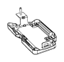 View BRACKET. Battery Hold Down.  Full-Sized Product Image