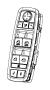 View Used for: SWITCH AND BEZEL. Front Door. Driver, Drivers Side, Export, Left, Left Front, Right, Right Front. Left Side. Right Side.  Full-Sized Product Image 1 of 8