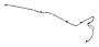 Image of Windshield Washer Hose (Front) image for your 2019 Ram 1500 Classic Tradesman Standard Cab Pickup Fleetside 5.7L HEMI V8 A/T 4WD 
