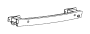Image of Bumper Impact Bar (Rear). Steel bar that performs. image for your 2016 Dodge Charger R/T Sedan  