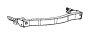 Image of Bumper Impact Bar (Rear). Steel bar that performs. image for your 2016 Dodge Charger R/T Sedan  