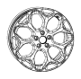 View WHEEL. Aluminum. Front or Rear.  Full-Sized Product Image