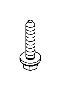 View Bolt. Crossmember. Suspension. (Rear, Lower) Full-Sized Product Image 1 of 10
