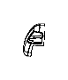 Seat Belt Height Adjuster Cover