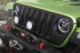 Image of GRILL KIT. BLACK APPLIQUE. image for your 2023 Jeep Wrangler