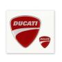 Ducati Company Rubber Sticker. This decal kit features.
