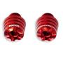 Ducati Panigale Billet Bar End-Red. Anodized billet aluminum.