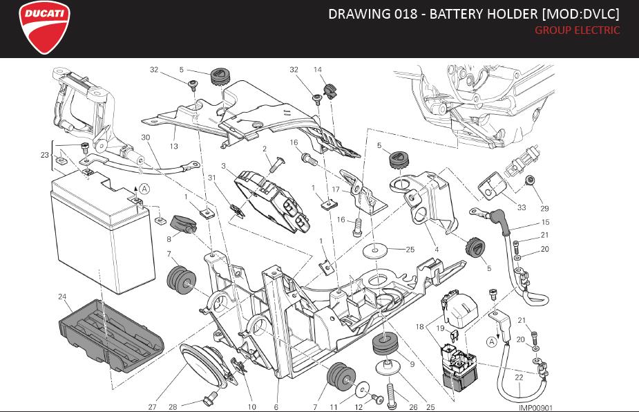 13DRAWING 018 - BATTERY HOLDER [MOD:DVLC]; GROUP ELECTRIChttps://images.simplepart.com/images/parts/ducati/fullsize/DIAVELCARBON_EN_US_MY17008.jpg