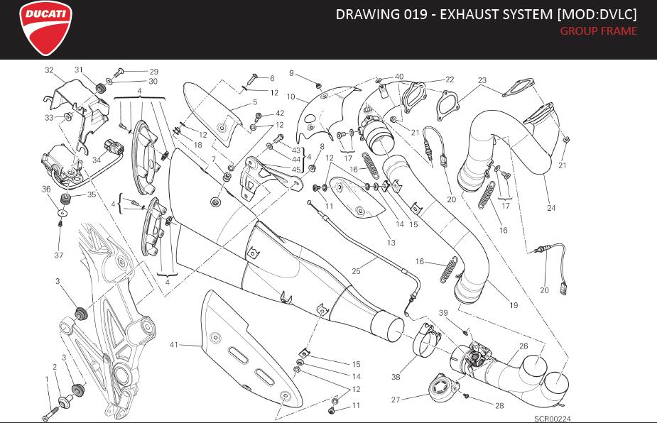 1DRAWING 019 - EXHAUST SYSTEM [MOD:DVLC]; GROUP FRAMEhttps://images.simplepart.com/images/parts/ducati/fullsize/DIAVEL_CARBON_MY16_USA_EN078.jpg