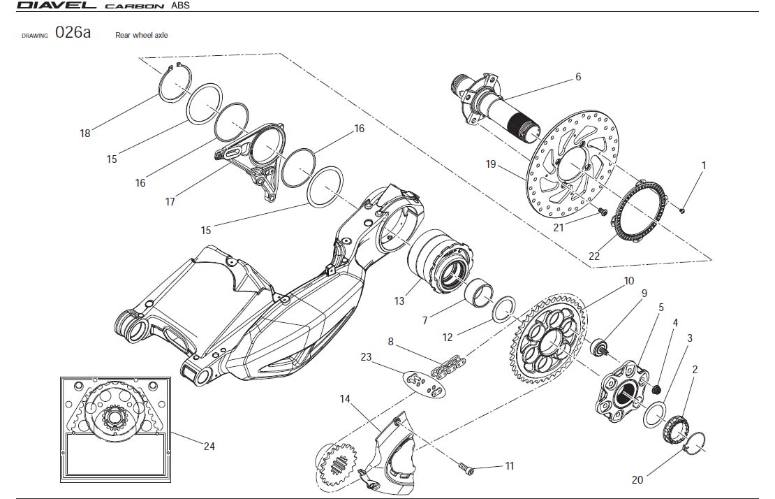 13Rear wheel axlehttps://images.simplepart.com/images/parts/ducati/fullsize/DIAVEL_CARBON_USA_2011084.jpg