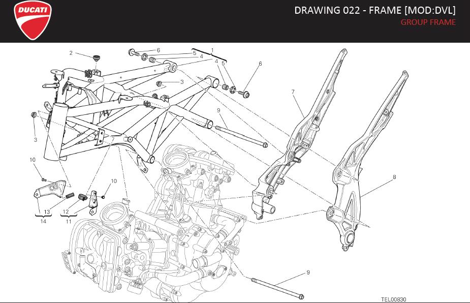 11DRAWING 022 - FRAME [MOD:DVL]; GROUP FRAMEhttps://images.simplepart.com/images/parts/ducati/fullsize/DIAVEL_MY16_USA_EN086.jpg