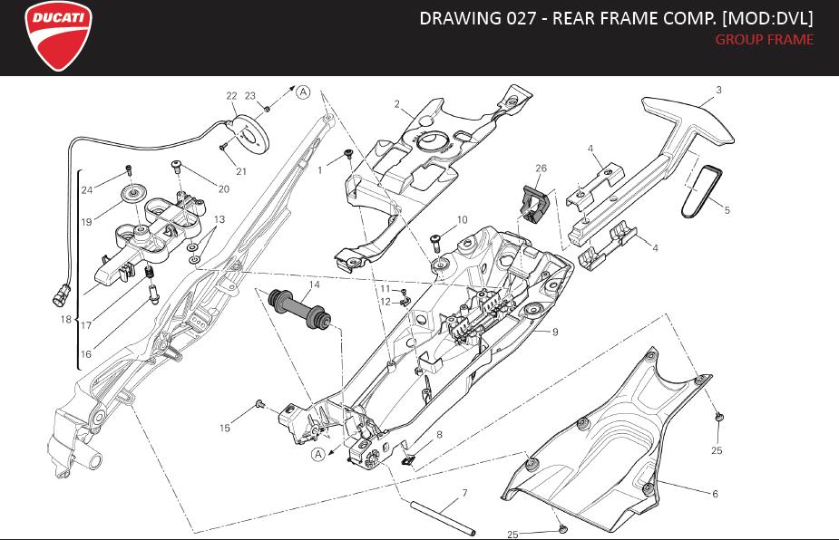 26DRAWING 027 - REAR FRAME COMP. [MOD:DVL]; GROUP FRAMEhttps://images.simplepart.com/images/parts/ducati/fullsize/DIAVEL_MY16_USA_EN096.jpg