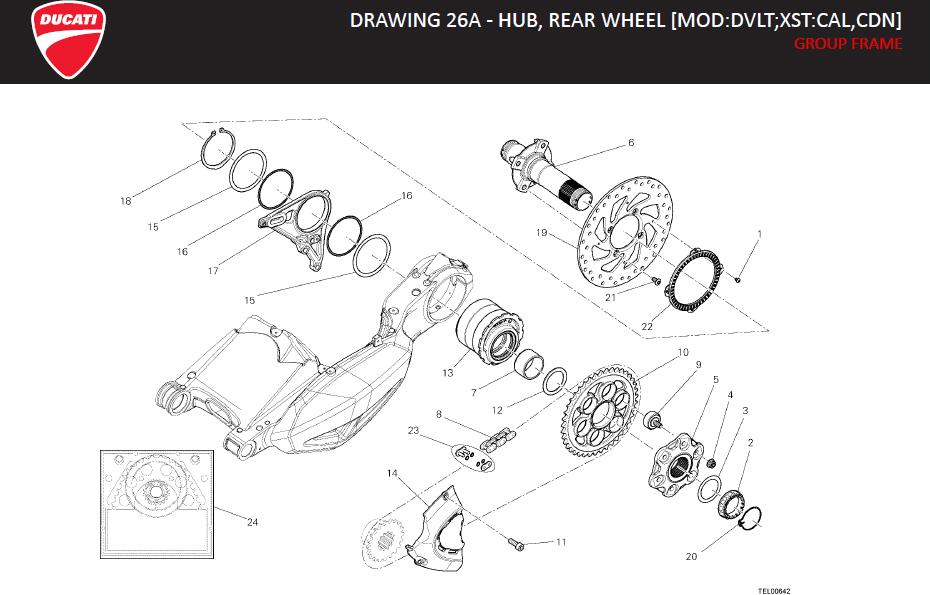 6DRAWING 26A - HUB, REAR WHEEL [MOD:DVLT;XST:CAL,CDN]; GROUP FRAMEhttps://images.simplepart.com/images/parts/ducati/fullsize/DIAVEL_STRADA_MY13_USA_EN_2013120.jpg