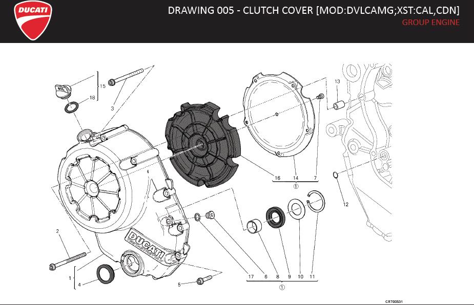 16DRAWING 005 - CLUTCH COVER [MOD:DVLCAMG;XST:CAL,CDN]; GROUP ENGINEhttps://images.simplepart.com/images/parts/ducati/fullsize/DVL_AMG_MY13_USA_EN024.jpg