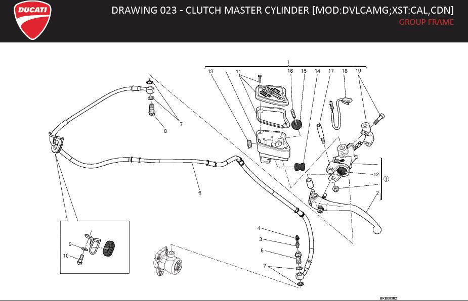 18DRAWING 023 - CLUTCH MASTER CYLINDER [MOD:DVLCAMG;XST:CAL,CDN]; GROUP FRAMEhttps://images.simplepart.com/images/parts/ducati/fullsize/DVL_AMG_MY13_USA_EN084.jpg