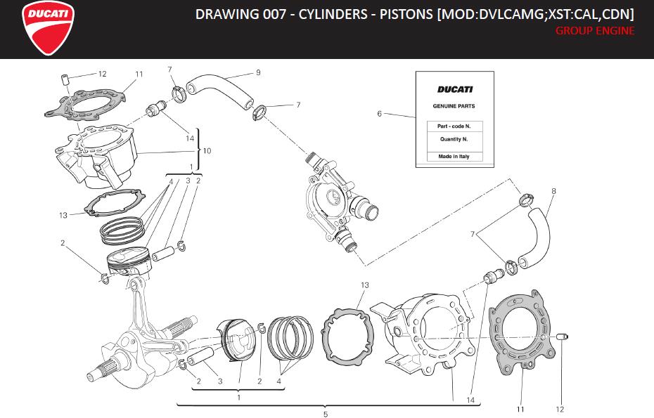 11DRAWING 007 - CYLINDERS - PISTONS [MOD:DVLCAMG;XST:CAL,CDN]; GROUP ENGINEhttps://images.simplepart.com/images/parts/ducati/fullsize/DVL_AMG_MY13_USA_EN_2013028.jpg