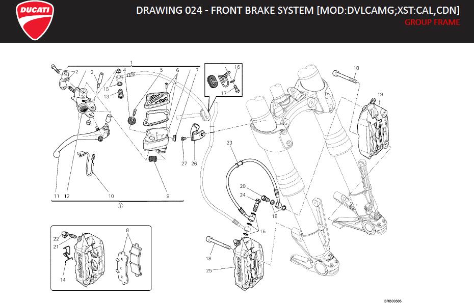 11DRAWING 024 - FRONT BRAKE SYSTEM [MOD:DVLCAMG;XST:CAL,CDN]; GROUP FRAMEhttps://images.simplepart.com/images/parts/ducati/fullsize/DVL_AMG_MY13_USA_EN_2013086.jpg