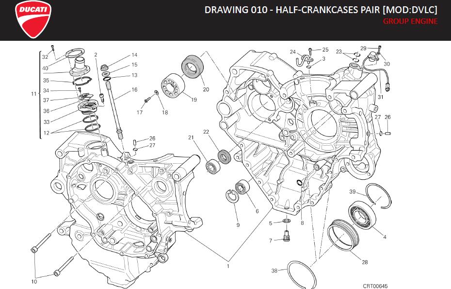 16DRAWING 010 - HALF-CRANKCASES PAIR [MOD:DVLC]; GROUP ENGINEhttps://images.simplepart.com/images/parts/ducati/fullsize/DVL_CARBON_USA_EN_2014036.jpg