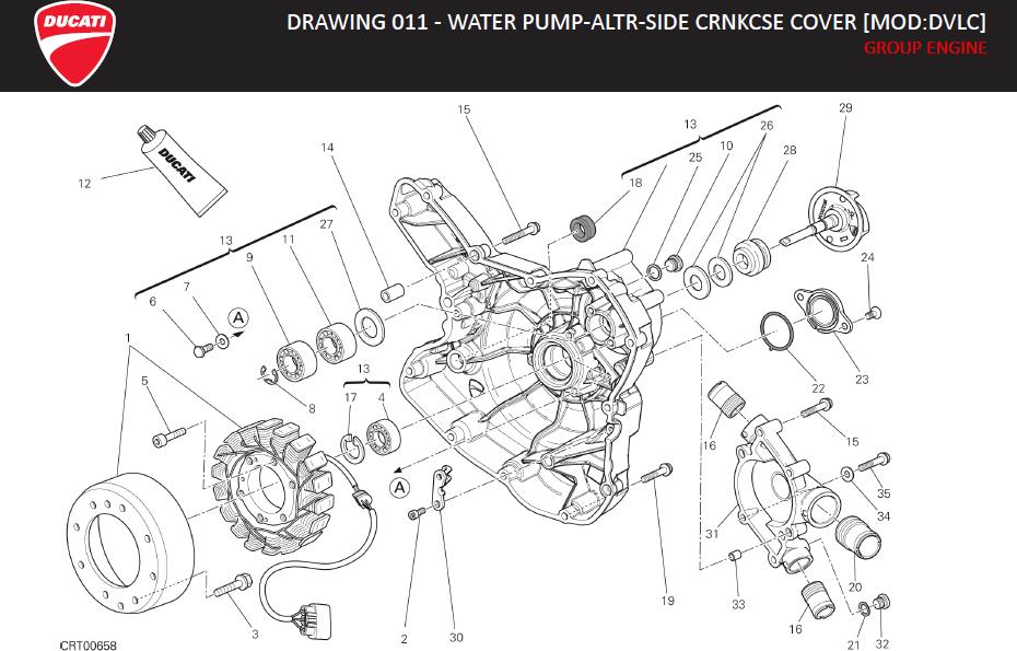 31DRAWING 011 - WATER PUMP-ALTR-SIDE CRNKCSE COVER [MOD:DVLC]; GROUP ENGINEhttps://images.simplepart.com/images/parts/ducati/fullsize/DVL_CARBON_USA_EN_2014040.jpg