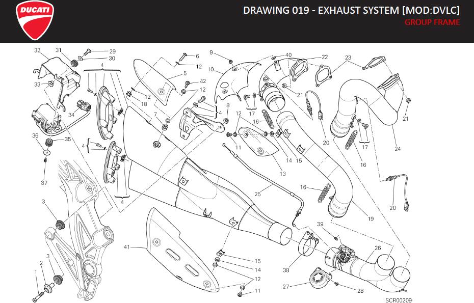 1DRAWING 019 - EXHAUST SYSTEM [MOD:DVLC]; GROUP FRAMEhttps://images.simplepart.com/images/parts/ducati/fullsize/DVL_CARBON_USA_EN_2014076.jpg