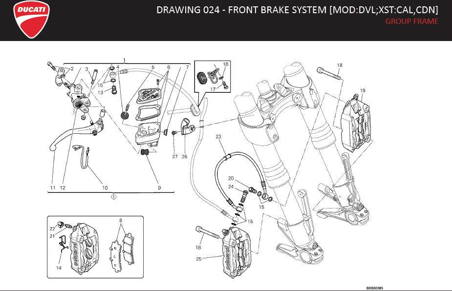 11DRAWING 024 - FRONT BRAKE SYSTEM [MOD:DVL;XST:CAL,CDN]; GROUP FRAMEhttps://images.simplepart.com/images/parts/ducati/fullsize/DVL_DARK_USA_EN_MY13086.jpg