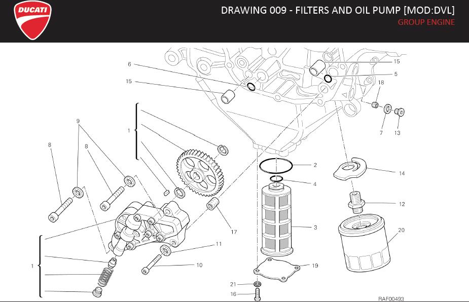 19DRAWING 009 - FILTERS AND OIL PUMP [MOD:DVL]; GROUP ENGINEhttps://images.simplepart.com/images/parts/ducati/fullsize/DVL_USA_MY15_EN034.jpg