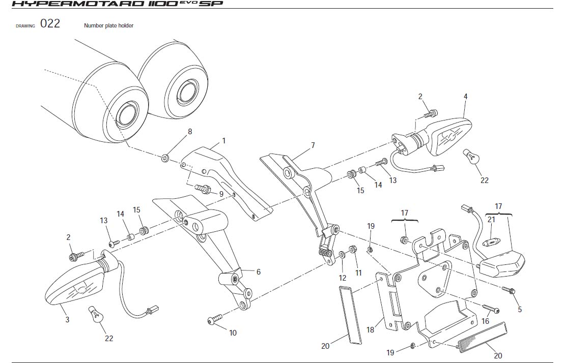 13Number plate holderhttps://images.simplepart.com/images/parts/ducati/fullsize/HYM1100EVOSP_USA_2010056.jpg