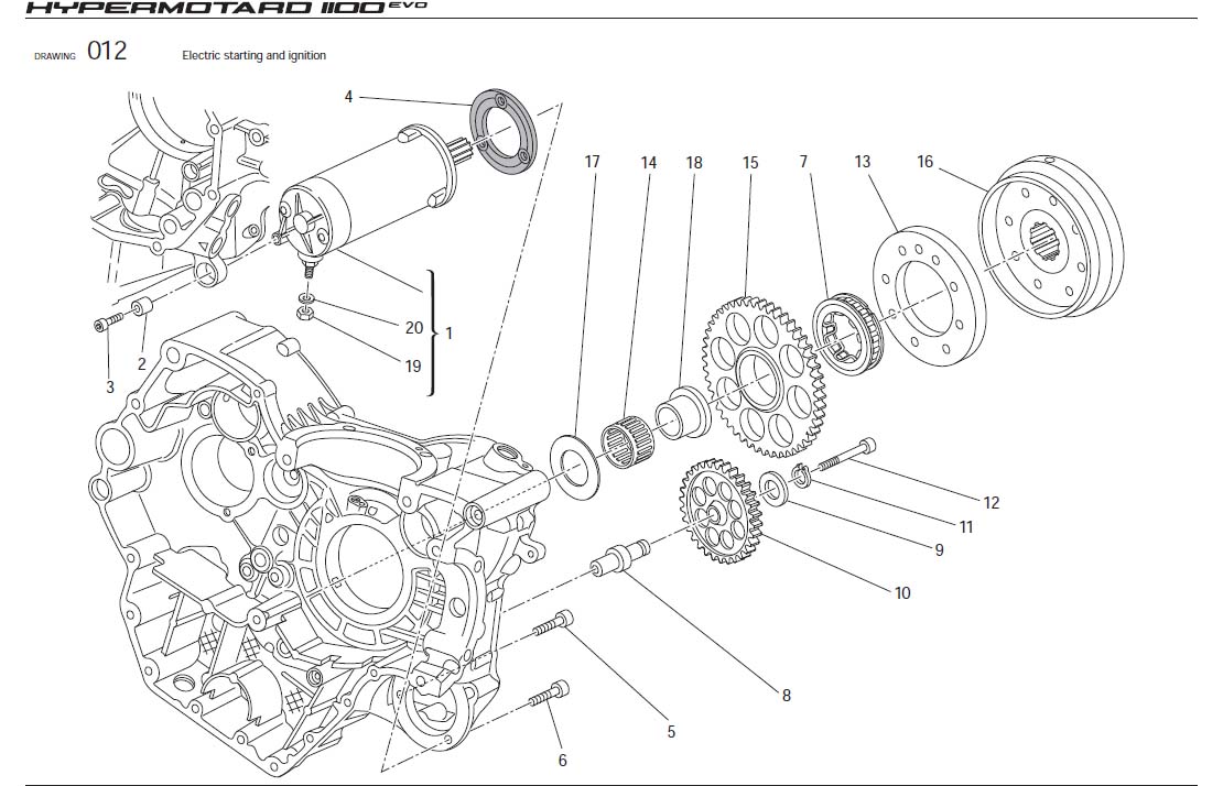 14Electric starting and ignitionhttps://images.simplepart.com/images/parts/ducati/fullsize/HYM1100EVO_USA_2010034.jpg