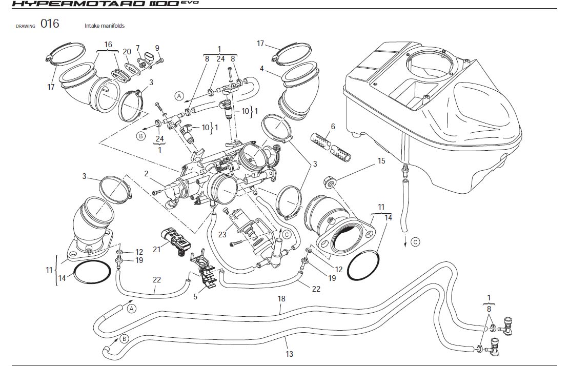 4Intake manifoldshttps://images.simplepart.com/images/parts/ducati/fullsize/HYM1100EVO_USA_2010042.jpg