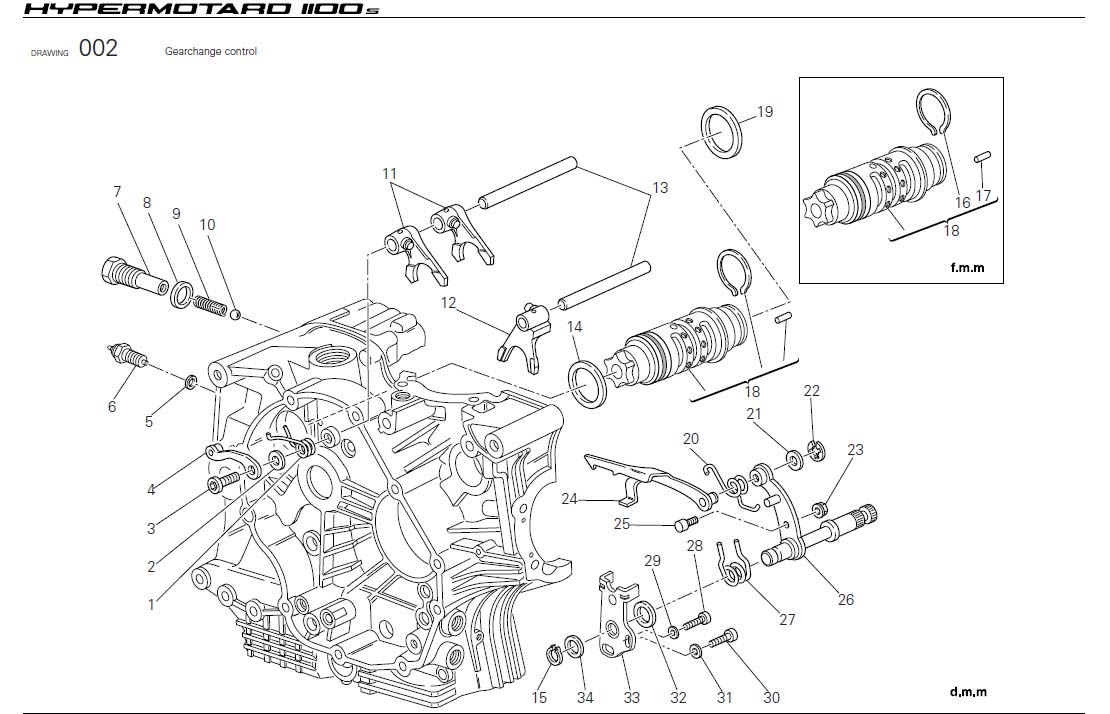 6Gearchange controlhttps://images.simplepart.com/images/parts/ducati/fullsize/HYM1100S_USA_2008014.jpg