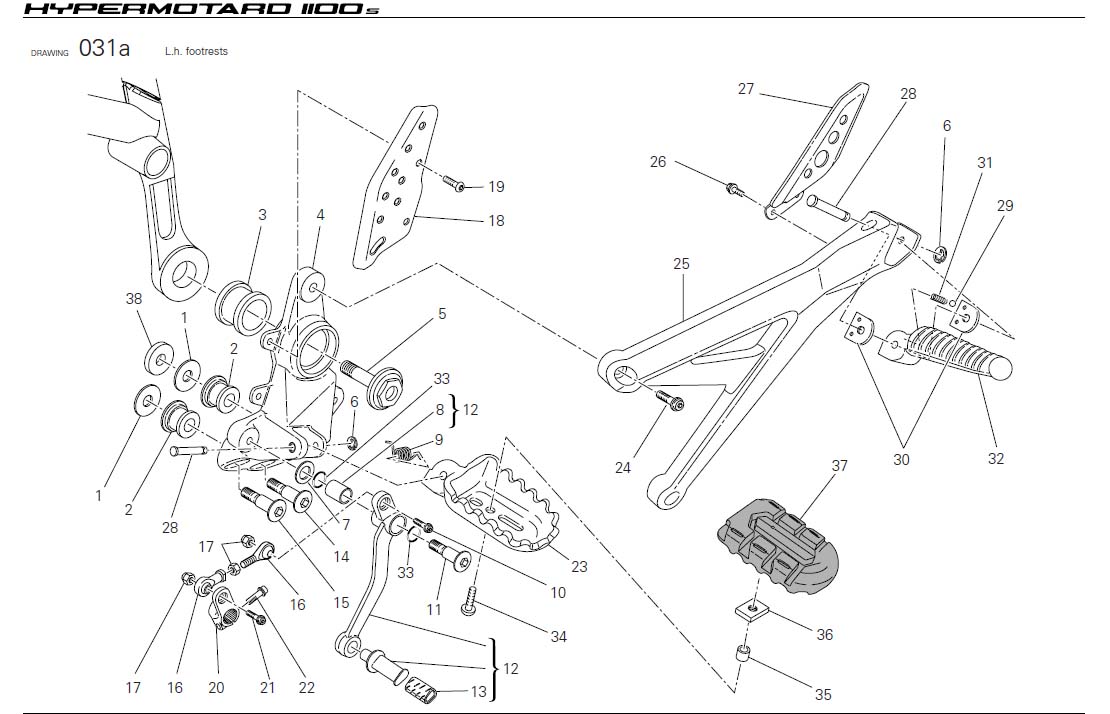 9L.h. footrestshttps://images.simplepart.com/images/parts/ducati/fullsize/HYM1100S_USA_2009074.jpg