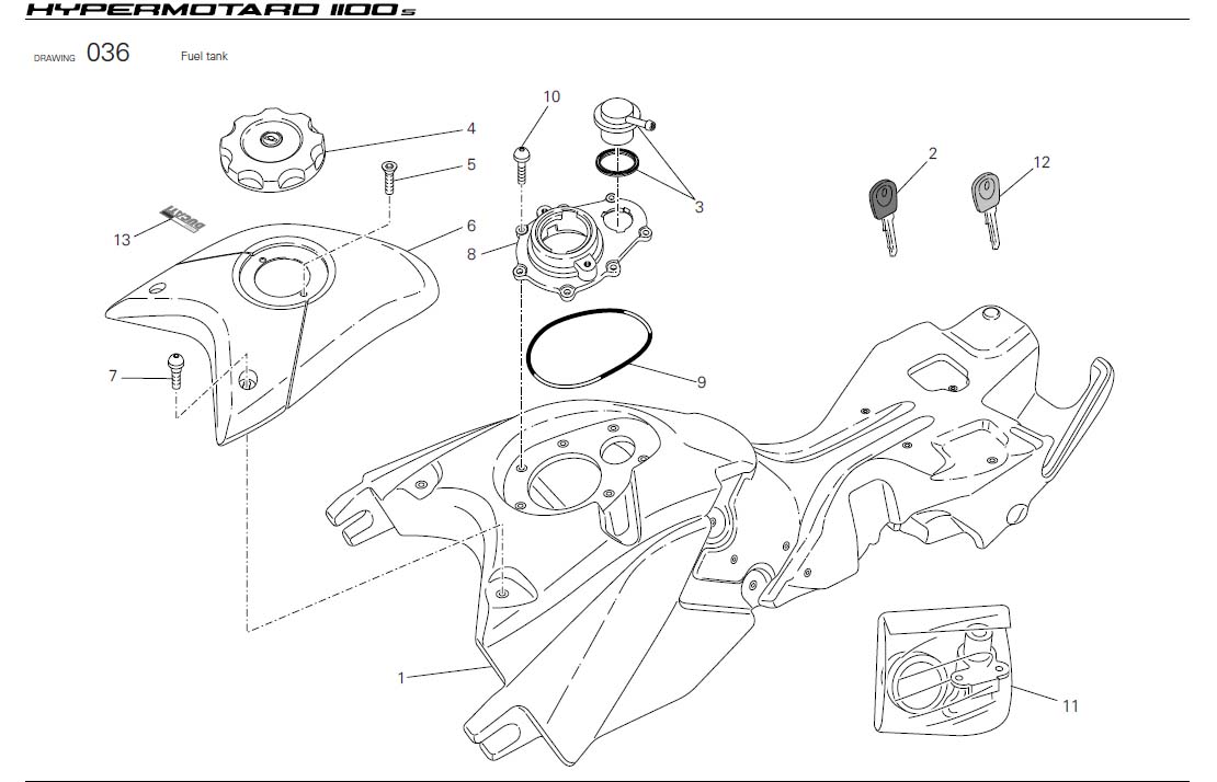 13Fuel tankhttps://images.simplepart.com/images/parts/ducati/fullsize/HYM1100S_USA_2009084.jpg