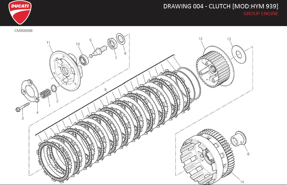 14DRAWING 004 - CLUTCH [MOD:HYM 939]; GROUP ENGINEhttps://images.simplepart.com/images/parts/ducati/fullsize/HYM939_MY16USA020.jpg