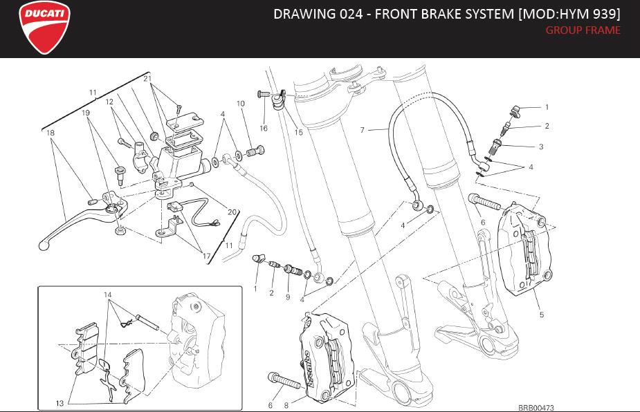 18DRAWING 024 - FRONT BRAKE SYSTEM [MOD:HYM 939]; GROUP FRAMEhttps://images.simplepart.com/images/parts/ducati/fullsize/HYM939_MY16USA094.jpg