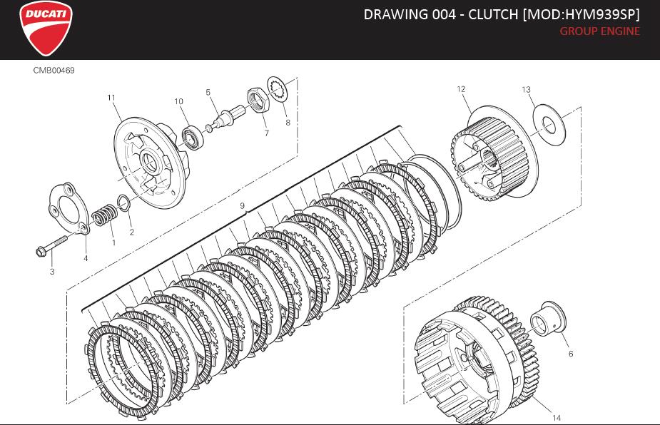 14DRAWING 004 - CLUTCH [MOD:HYM939SP]; GROUP ENGINEhttps://images.simplepart.com/images/parts/ducati/fullsize/HYM939_SP_USA_MY16020.jpg