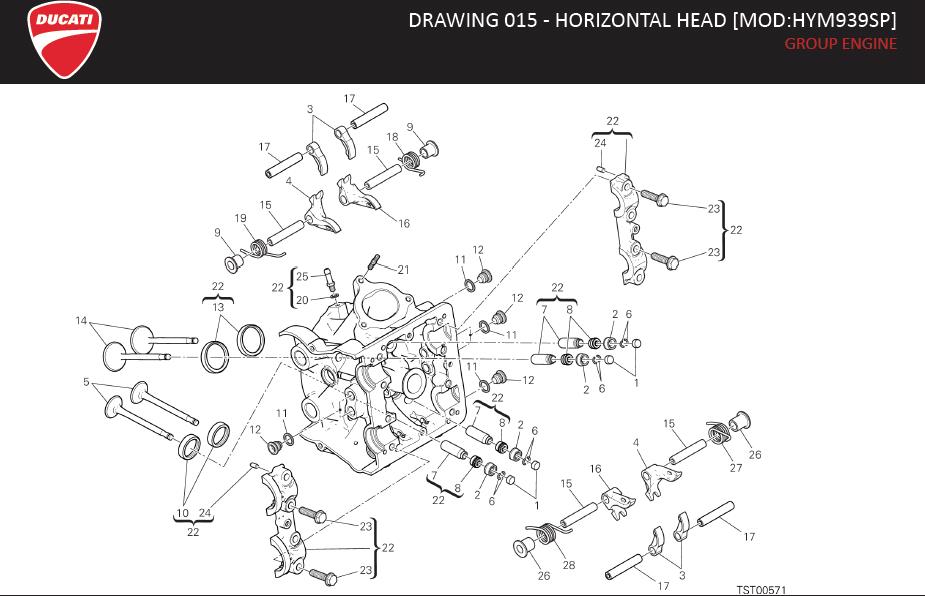 16DRAWING 015 - HORIZONTAL HEAD [MOD:HYM939SP]; GROUP ENGINEhttps://images.simplepart.com/images/parts/ducati/fullsize/HYM939_SP_USA_MY16056.jpg