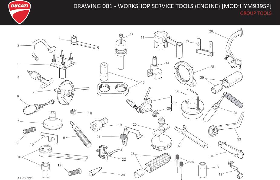 14DRAWING 001 - WORKSHOP SERVICE TOOLS (ENGINE) [MOD:HYM939SP]; GROUP TOOLShttps://images.simplepart.com/images/parts/ducati/fullsize/HYM939_SP_USA_MY16060.jpg