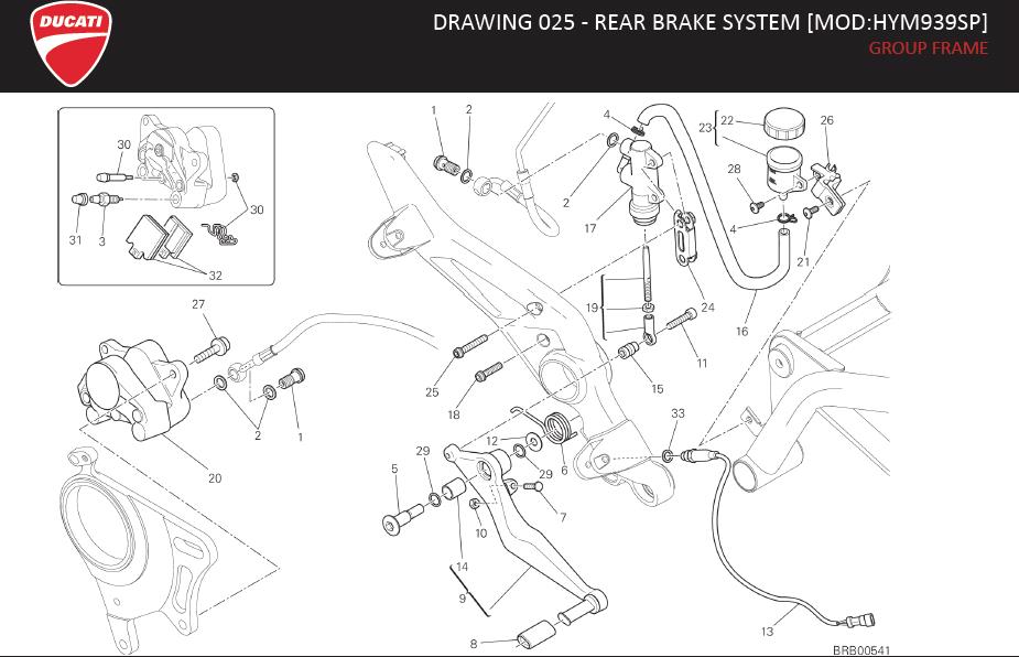 9DRAWING 025 - REAR BRAKE SYSTEM [MOD:HYM939SP]; GROUP FRAMEhttps://images.simplepart.com/images/parts/ducati/fullsize/HYM939_SP_USA_MY16096.jpg