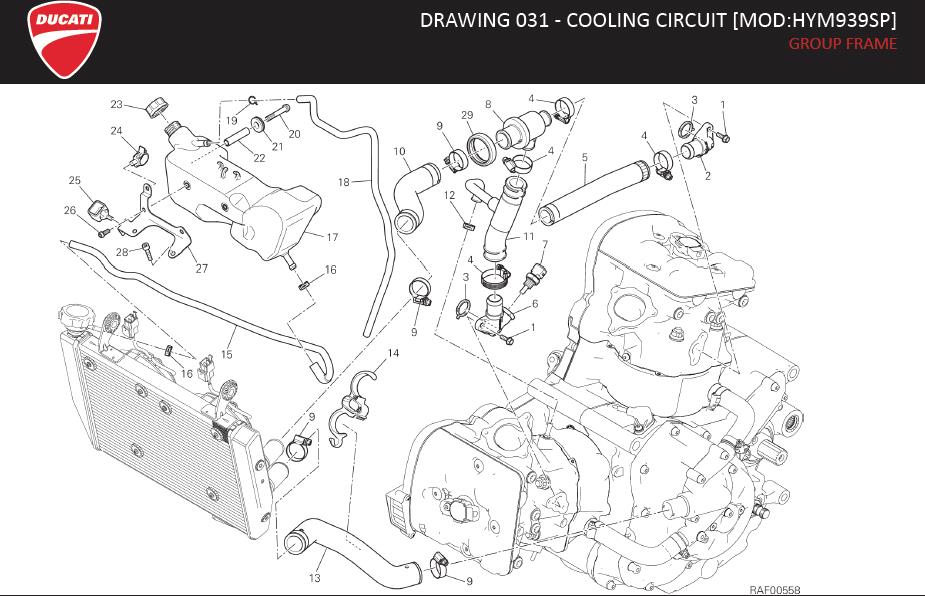 10DRAWING 031 - COOLING CIRCUIT [MOD:HYM939SP]; GROUP FRAMEhttps://images.simplepart.com/images/parts/ducati/fullsize/HYM939_SP_USA_MY16108.jpg