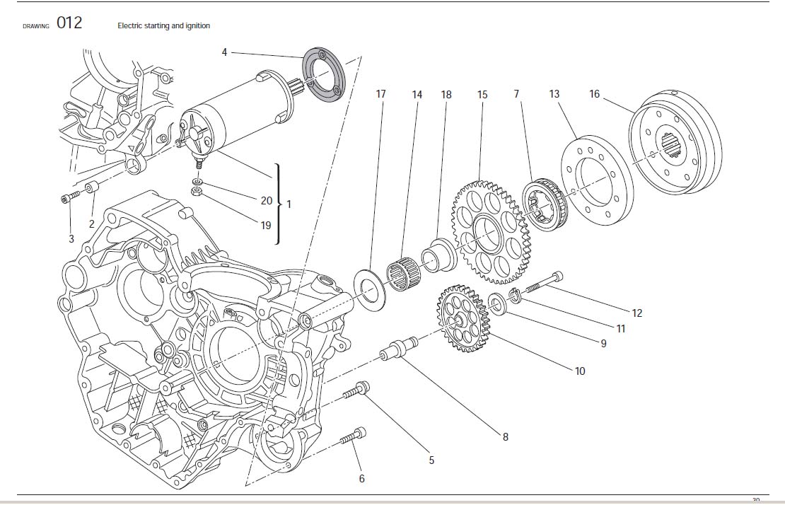 16Electric starting and ignitionhttps://images.simplepart.com/images/parts/ducati/fullsize/HYM_1100_EVO_USA_2012032.jpg