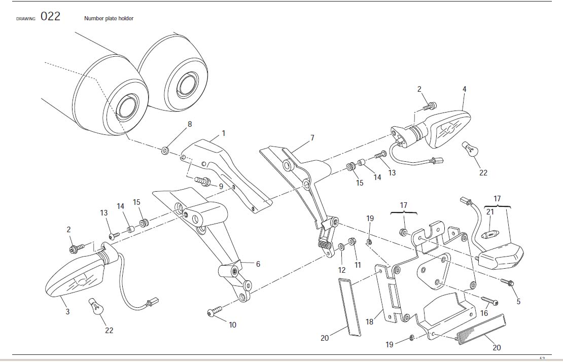 14Number plate holderhttps://images.simplepart.com/images/parts/ducati/fullsize/HYM_1100_EVO_USA_2012054.jpg